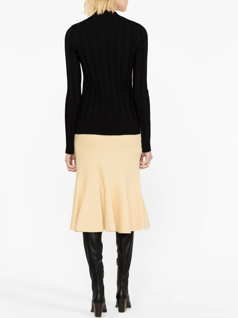 Cheap knit asymmetric-hem jumper Women McCartney Stella 0820